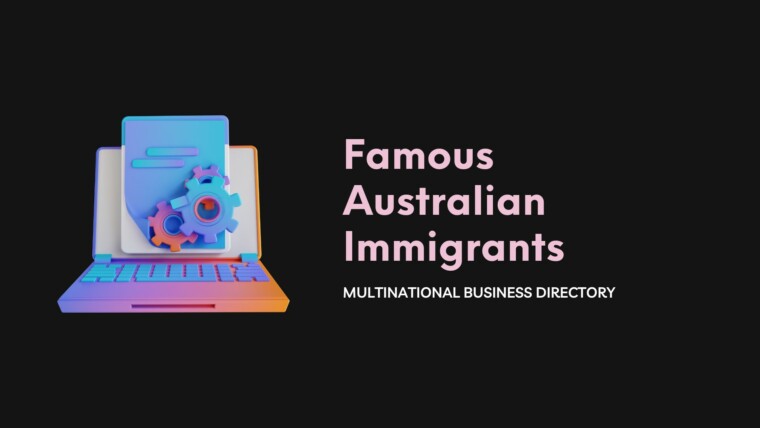 Cover Famous Australian Immigrants