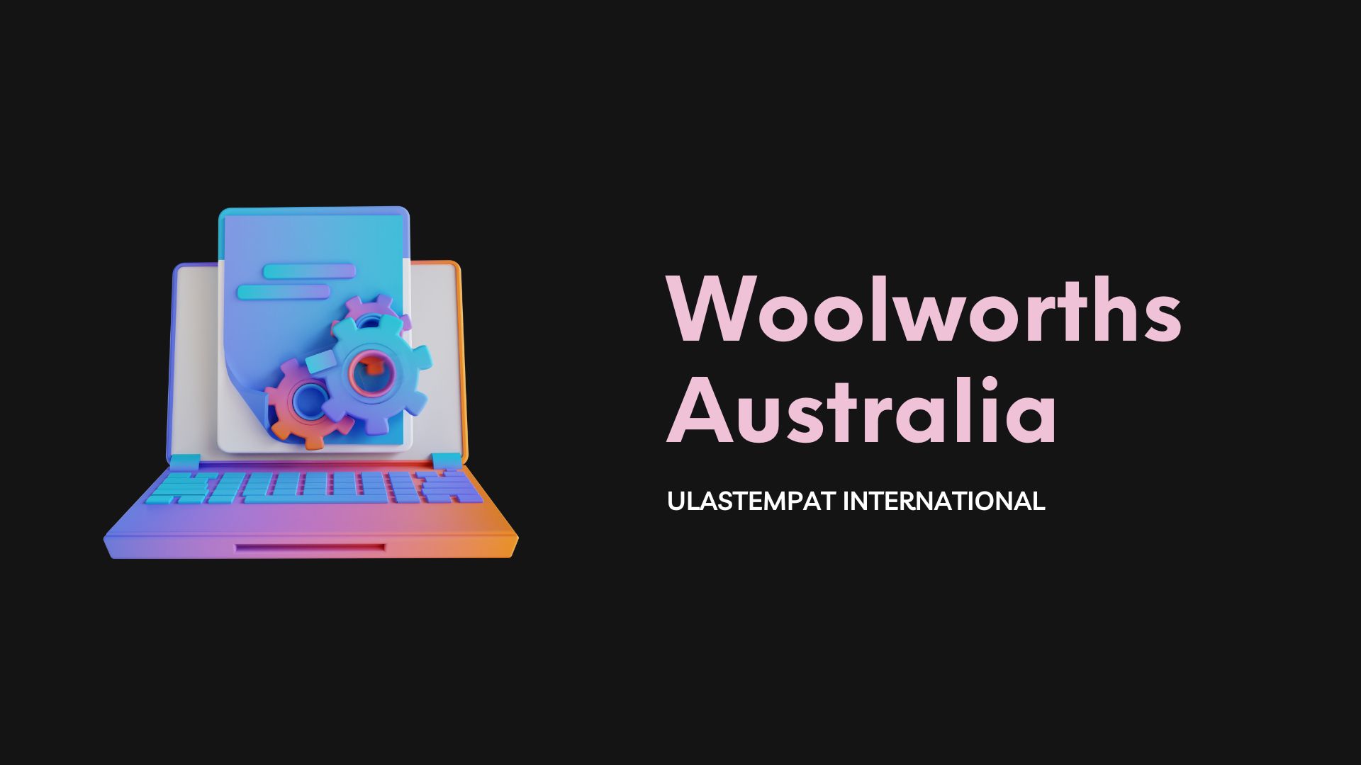 Cover Woolworths Australia