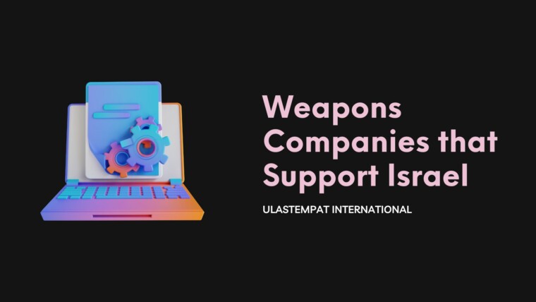 Cover Weapons Companies Support Israel