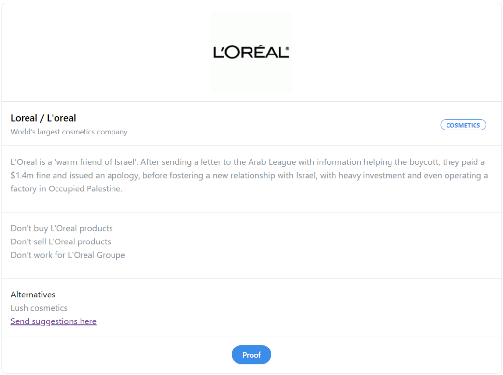 L'oréal