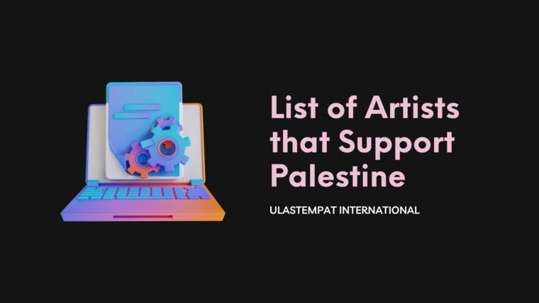 Cover List Of Artists That Support Palestine