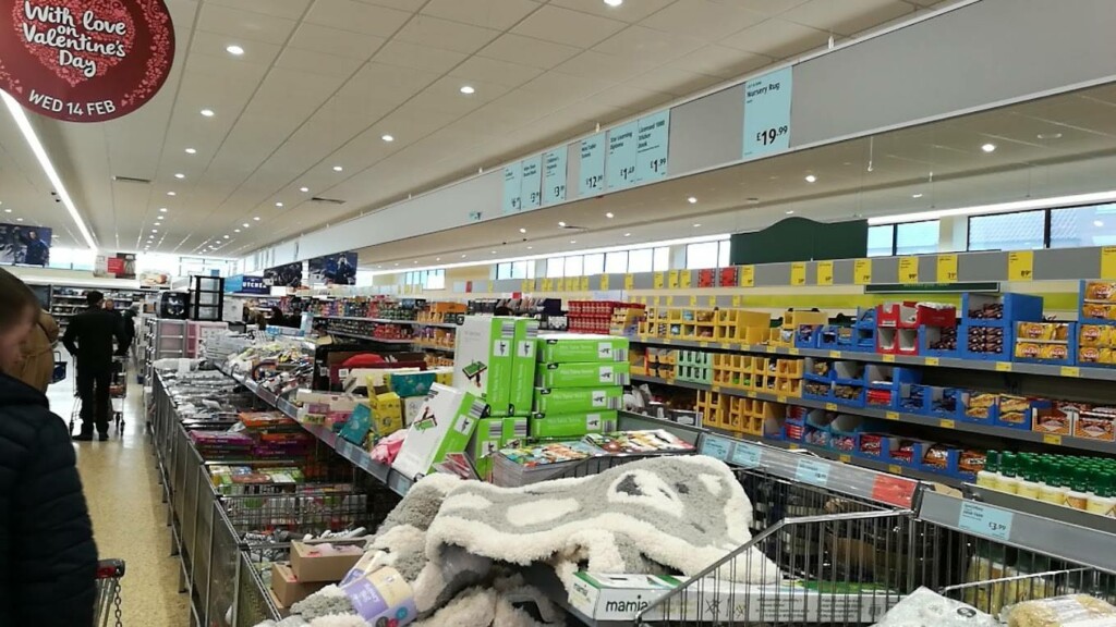 Inside Look Of Aldi Louth
