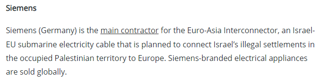 Boycott Siemens