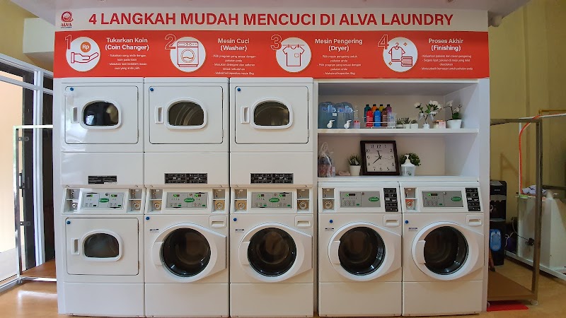 Alva Coin Laundry yang ada di Cilincing, Jakarta Utara