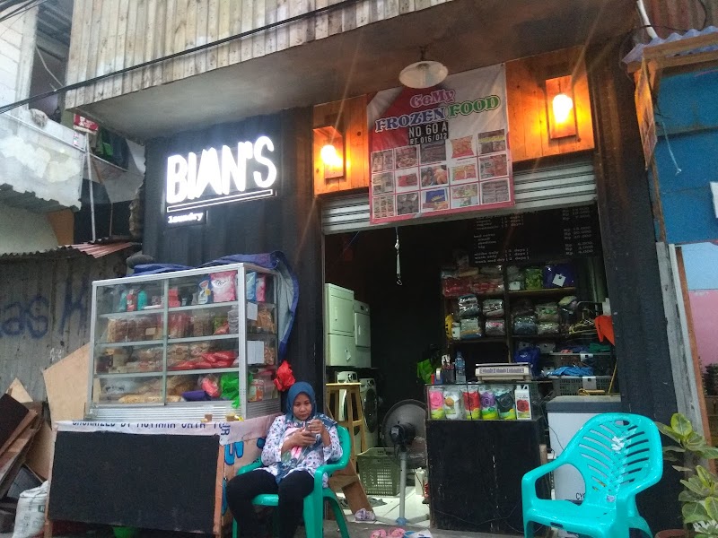 BIAN'S laundry yang ada di Pademangan, Jakarta Utara