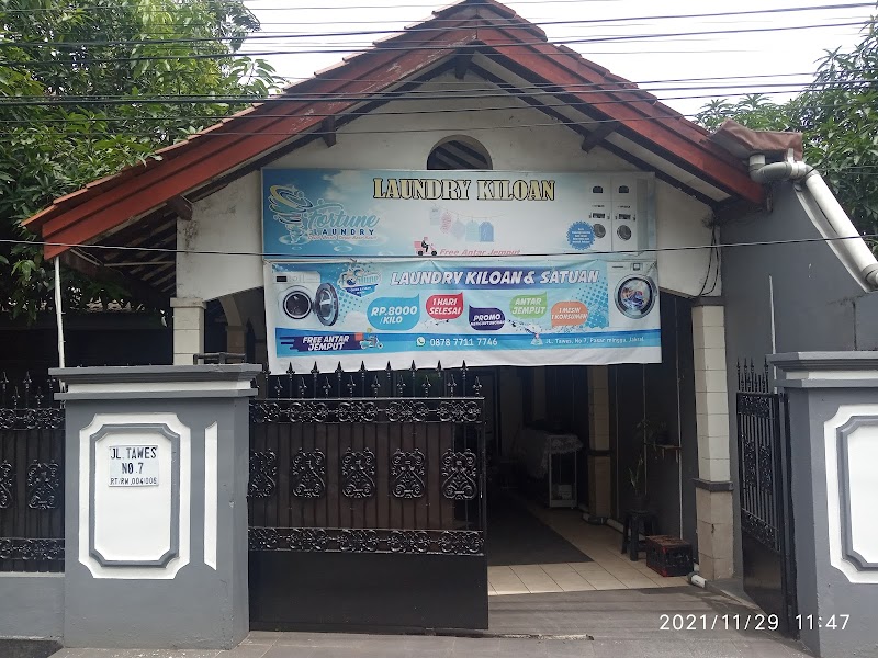 FORTUNE LAUNDRY yang ada di Pasar Minggu, Jakarta Selatan