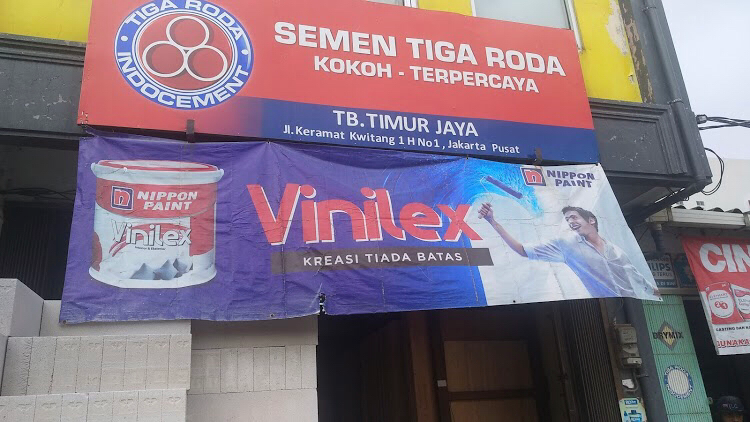 Foto Toko Bahan Bangunan yang ada di Senen, Jakarta Pusat