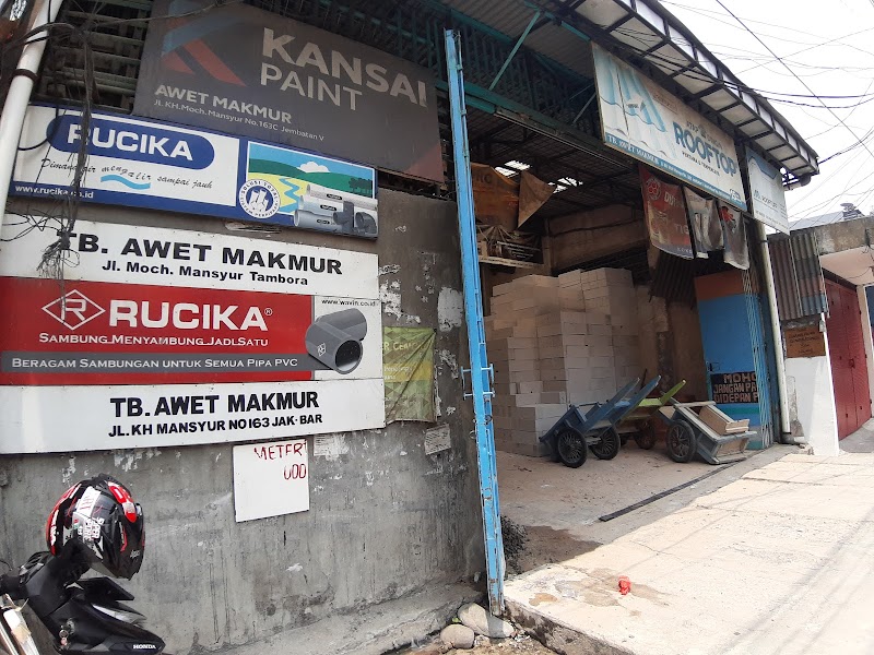Foto Toko Bahan Bangunan yang ada di Tambora, Jakarta Barat
