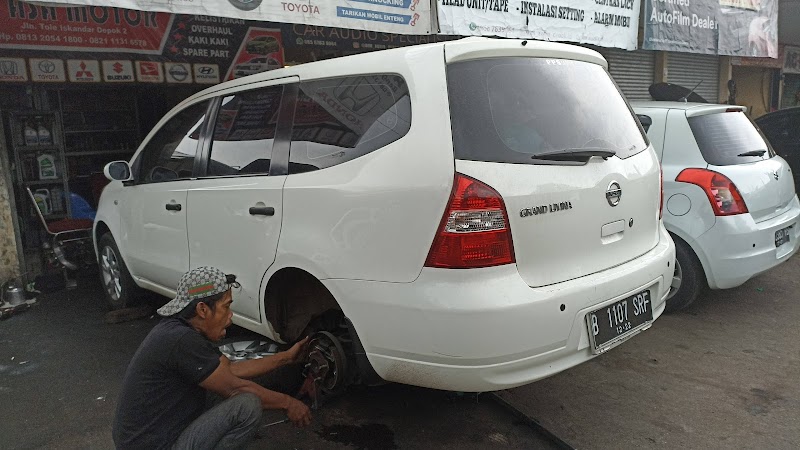 Salah satu bengkel mobil terdekat di Kota Depok