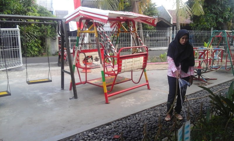 Salah satu playground yang ada di Cawang, Jakarta Timur