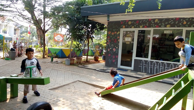 Salah satu playground yang ada di Cempaka Putih, Jakarta Pusat