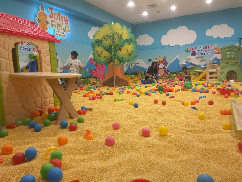 Salah satu playground yang ada di Cilincing, Jakarta Utara