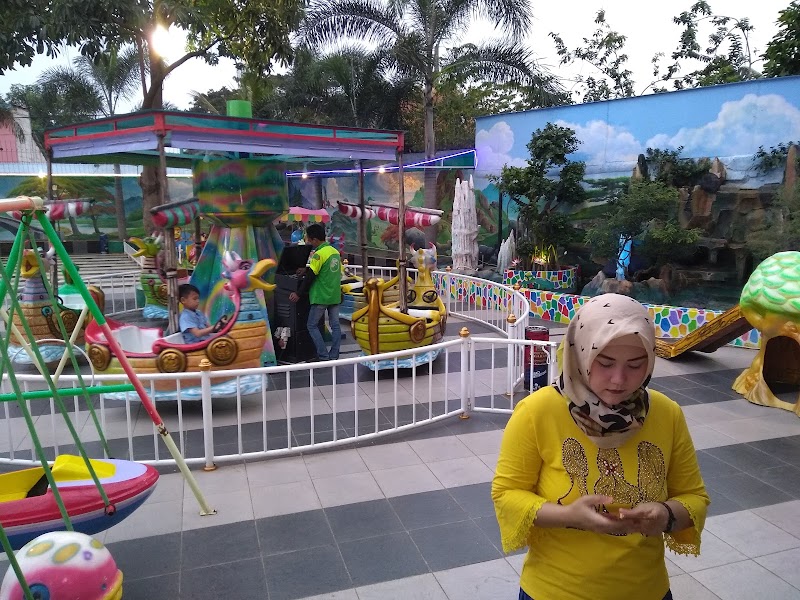 Salah satu playground yang ada di Cilincing, Jakarta Utara