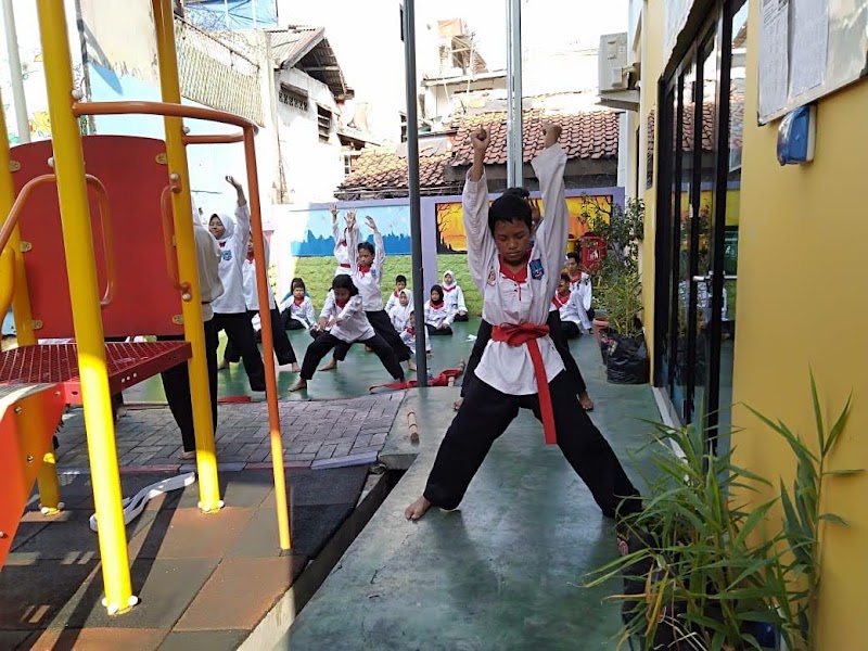 Salah satu playground yang ada di Gambir, Jakarta Pusat