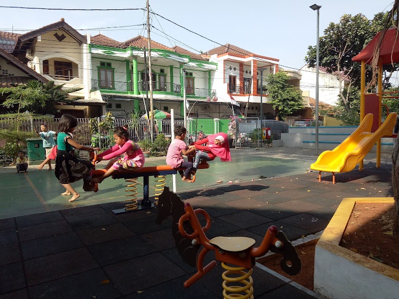Salah satu playground yang ada di Johar Baru, Jakarta Pusat