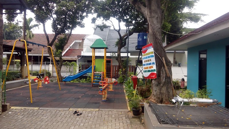 Salah satu playground yang ada di Kebayoran Lama, Jakarta Selatan