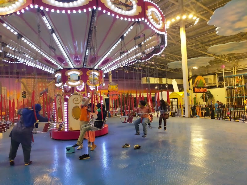 Salah satu playground yang ada di Senen, Jakarta Pusat