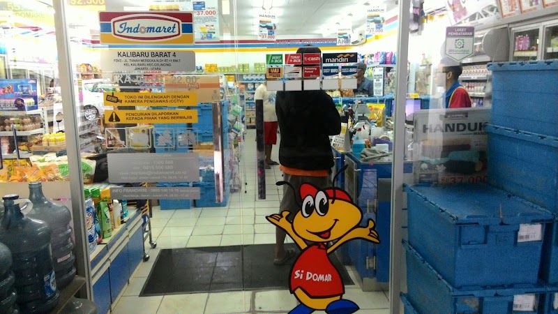 Tangkapan gambar Indomaret di Cilincing, Jakarta Utara