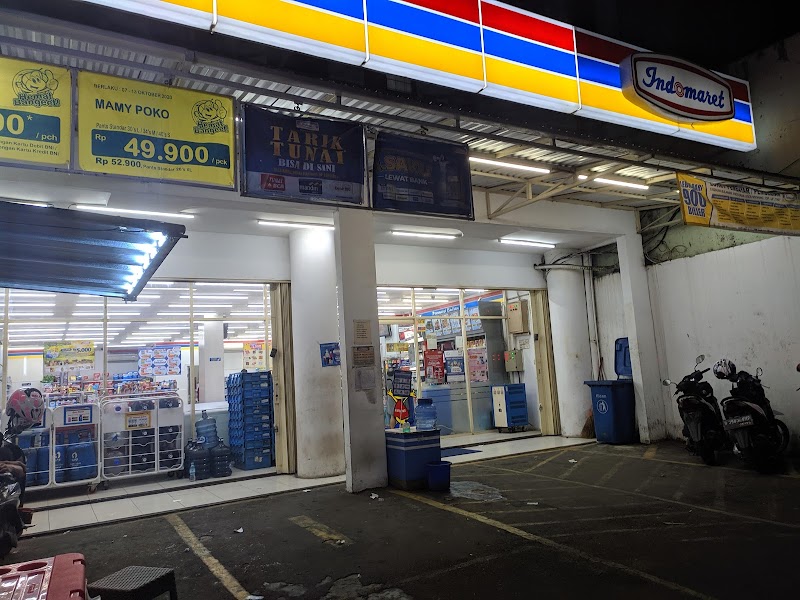 Tangkapan gambar Indomaret di Senen, Jakarta Pusat