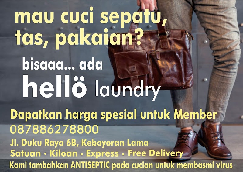 Terawat Cipulir - Laundry Sepatu dan Tas yang ada di Kebayoran Lama, Jakarta Selatan