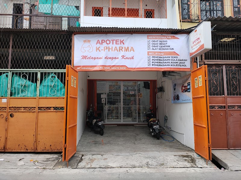 Toko apotek yang ada di Grogol Petamburan, Jakarta Barat