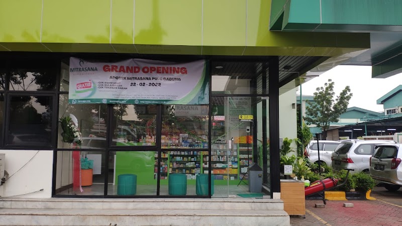 Toko apotek yang ada di Pulo Gadung, Jakarta Timur