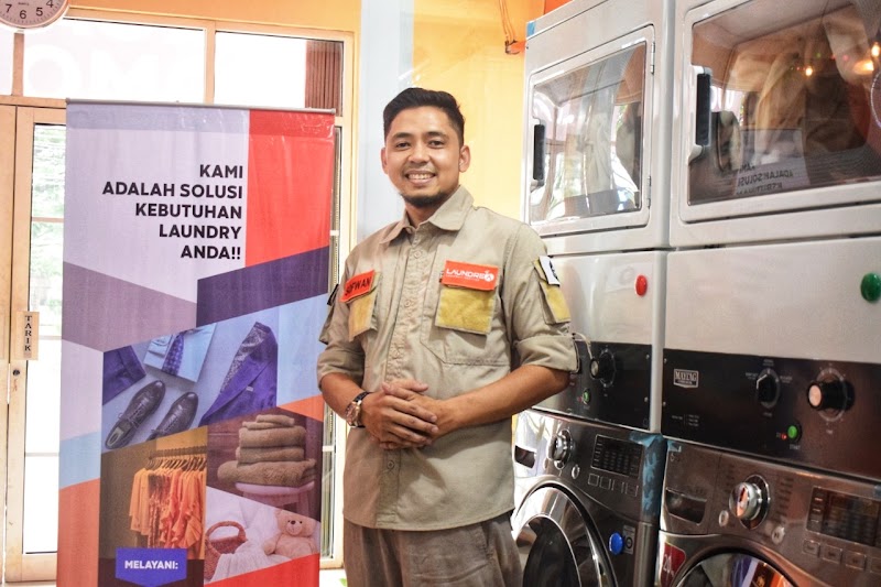 Foto binatu laundry di Bogor