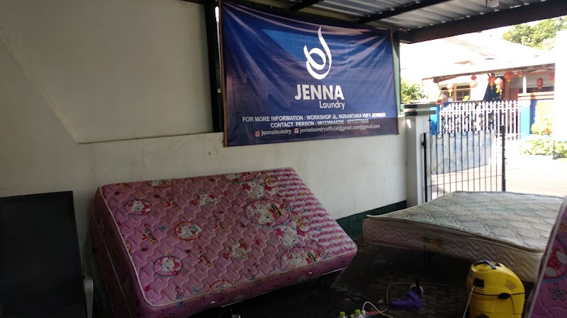 Foto binatu laundry di Jember