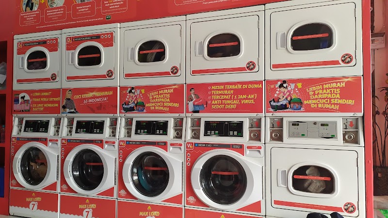 Foto binatu laundry di Malang