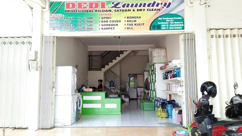 Foto binatu laundry di Mojokerto