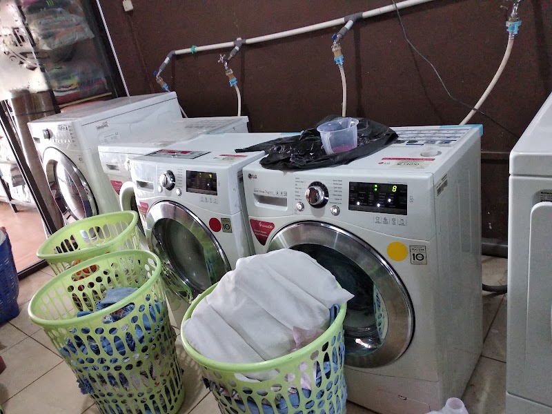 Foto binatu laundry di Palembang