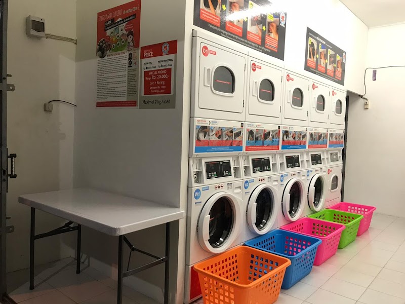 Foto binatu laundry di Pekanbaru