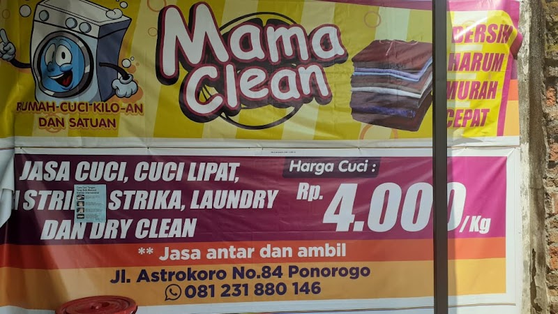 Foto binatu laundry di Ponorogo