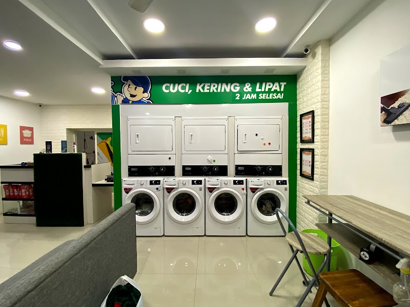 Foto binatu laundry di Sidoarjo