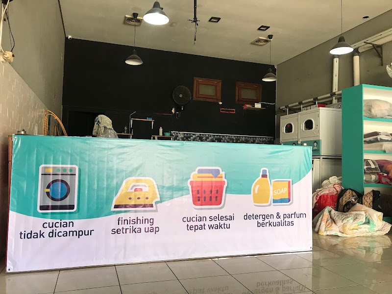 Foto binatu laundry di Tegal