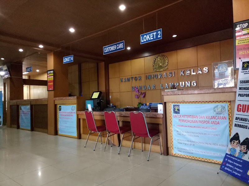 Kantor Imigrasi di Lampung