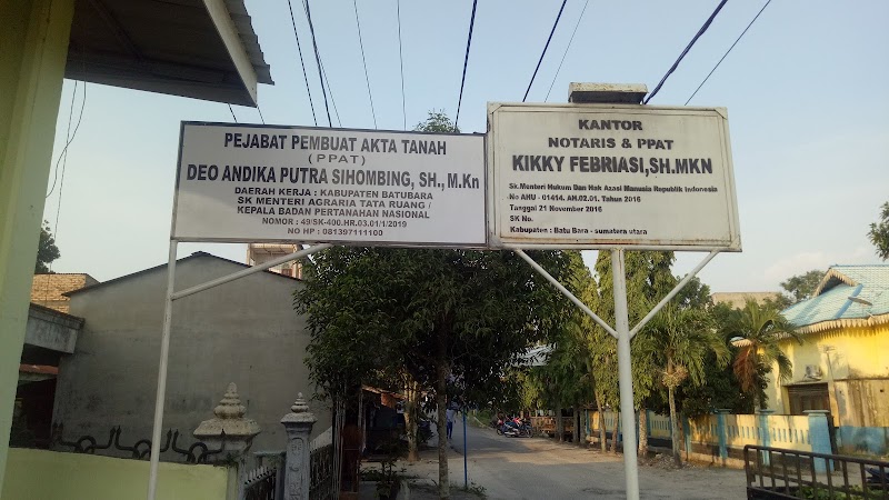 Kantor Notaris & PPAT di Batubara