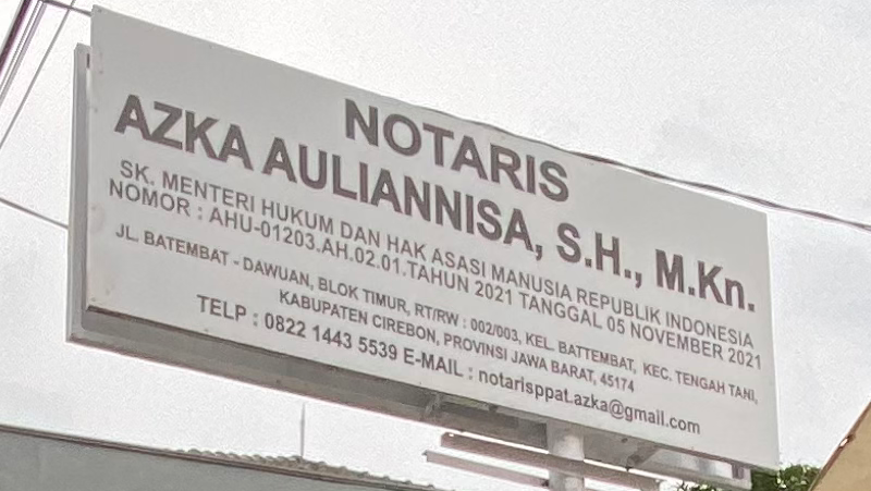 Kantor Notaris & PPAT di Cirebon