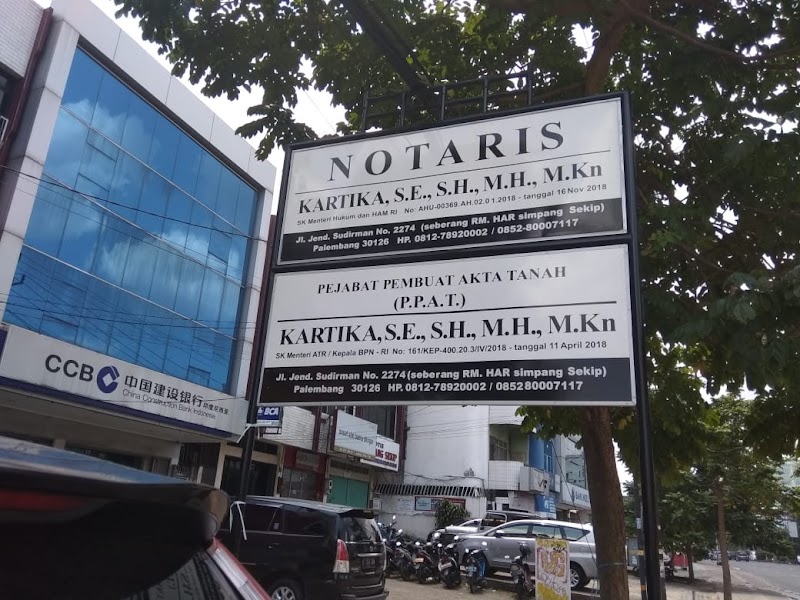 Kantor Notaris & PPAT di Palembang