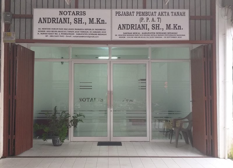 Kantor Notaris & PPAT di Serdang Bedagai