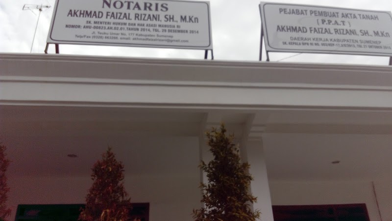 Kantor Notaris & PPAT di Sumenep