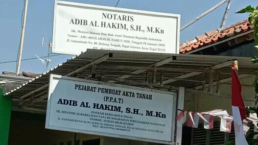 Kantor Notaris & PPAT di Tegal