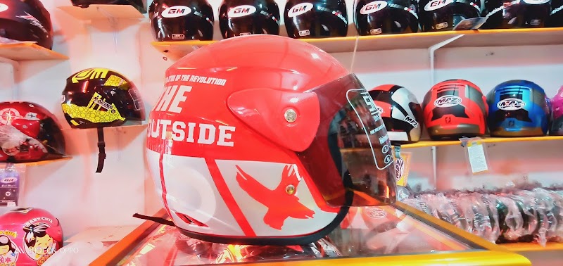 Toko Helm di Aceh Tengah