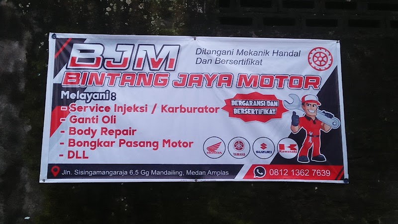 Bengkel motor terbaik di Kota Medan