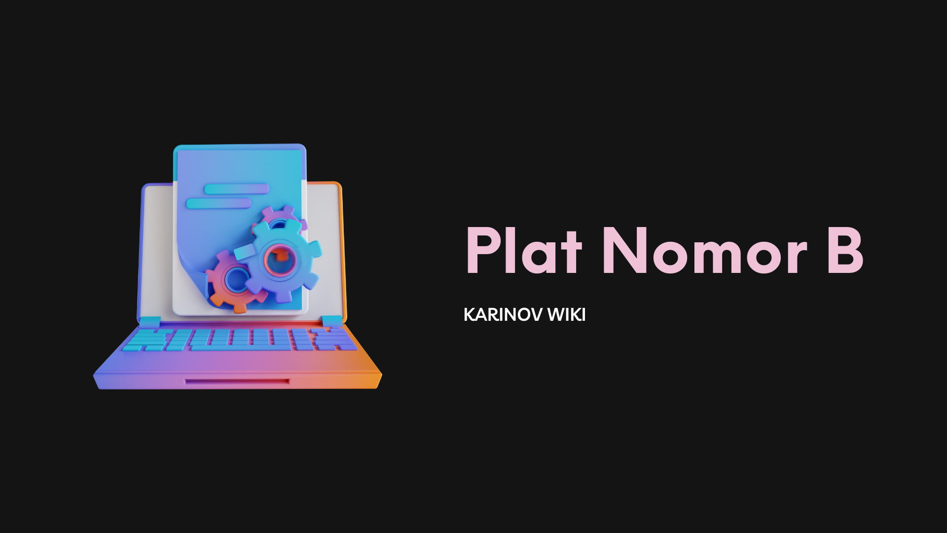 Daftar Kode Belakang Plat Nomor B dan Cara Bayar Pajak Secara Online