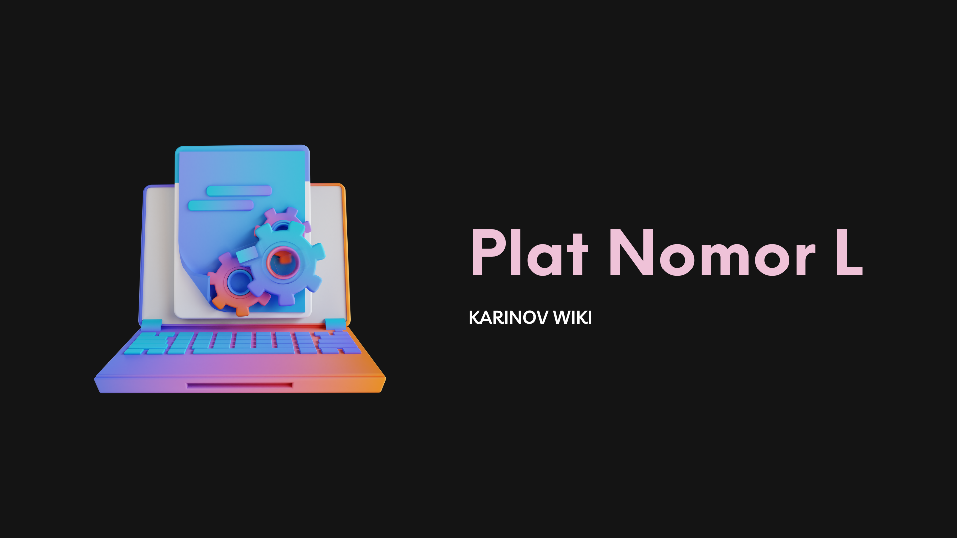 Info Kode Belakang Plat Nomor L dan Cara Cek Pajak Kendaraan di Surabaya