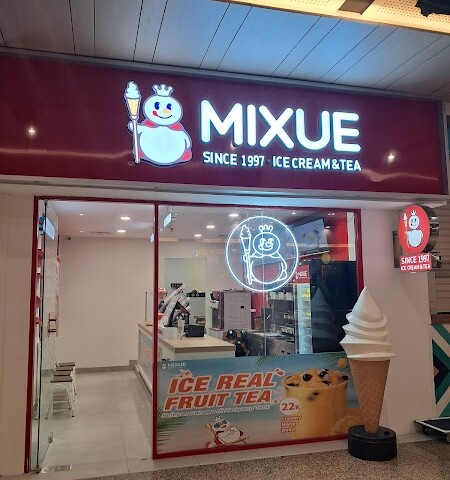 Mixue Plaza Blok M in Kebayoran Baru, Jakarta Selatan