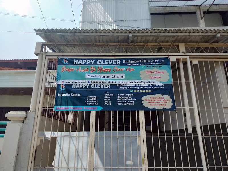 Bimbel Semarang Privat Terlengkap Happy Clever in Pedurungan