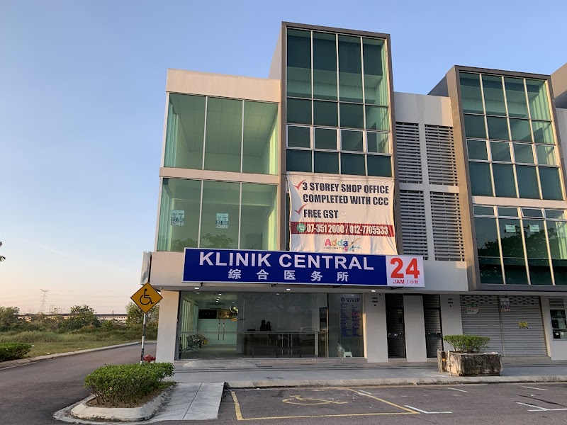 Central Clinic 24Hours (Klinik Central 24JAM)综合医务所24小时 in Johar Baru