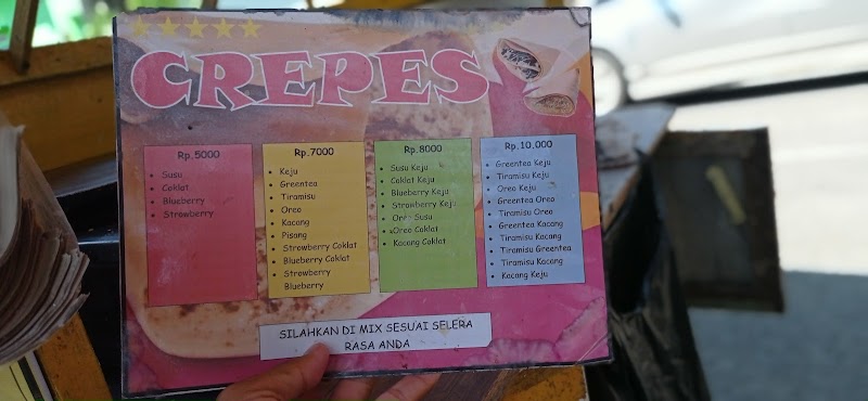 Crepes Firdaus in Palembang